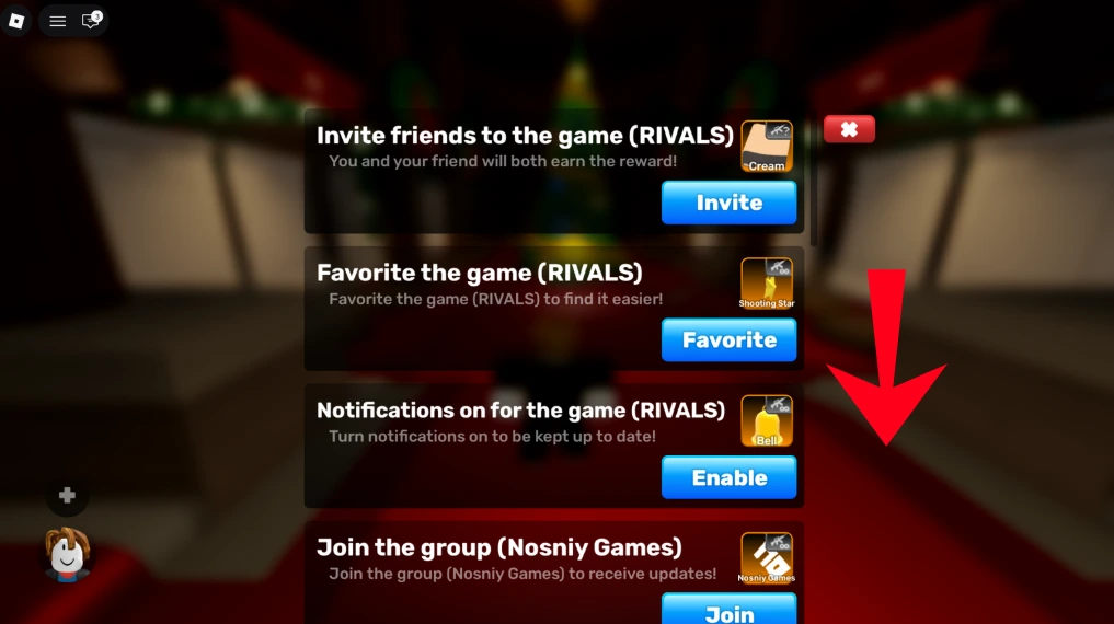 Step 4: Redeem Field