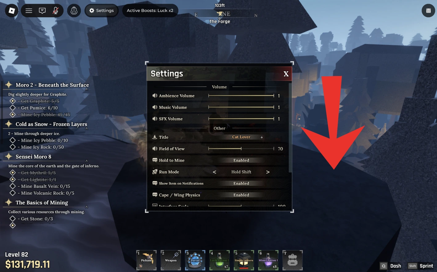 Step 2: Redeem Button